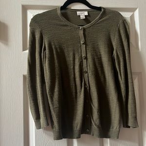 Loft cardigan size medium